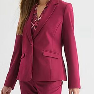 🛍🏬🎉Liz Claiborne burgundy /pink blazer